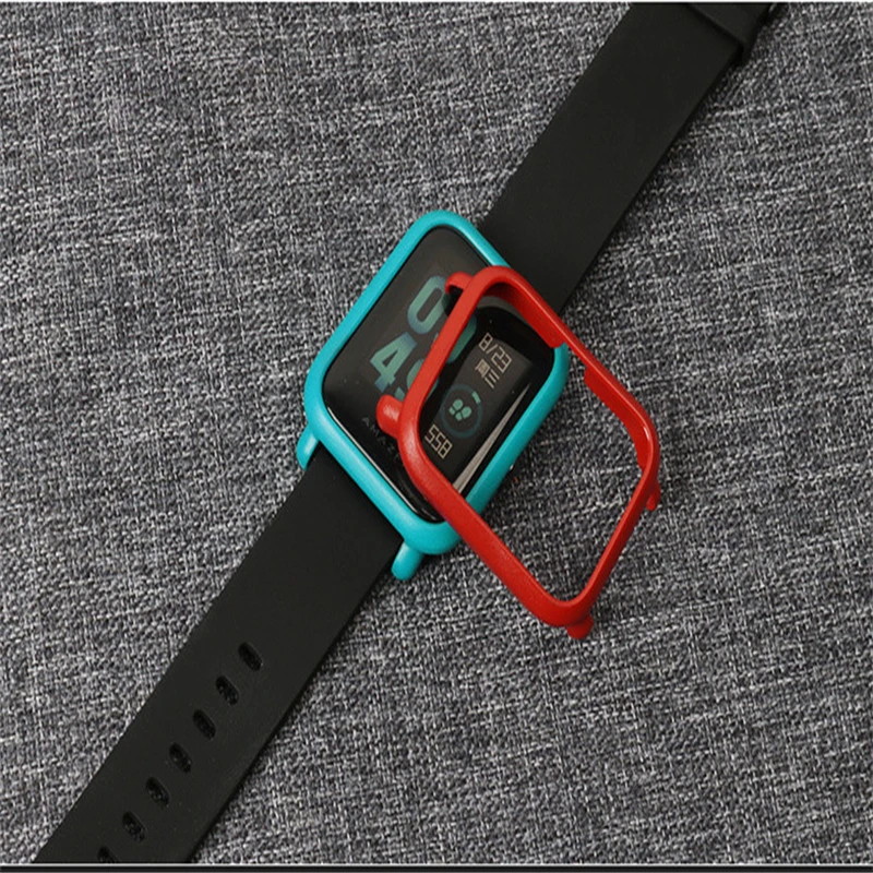 Модный чехол для часов Xiaomi Huami Amazfit Bip Bit Youth Edition аксессуары пластиковый цветной