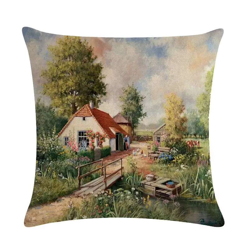 3 Страна декорации- 3 homerdecor, чехол для подушки, Наволочки, покрытия для подушек размером 45*45 см диван-подушка для сидения, декоративный светильник - Цвет: 3