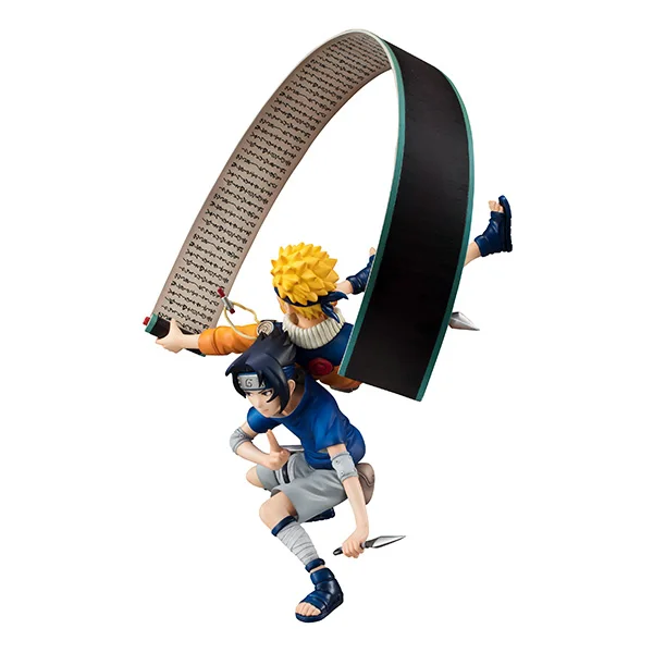 100% оригинал Megahouse G.E.M. Ремикс полная фигура Uzumaki & Uchiha Sasuke|naruto shippuden|uzumaki narutouchiha sasuke |