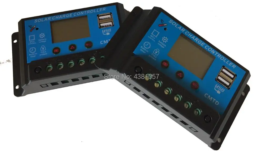 Высокое качество! 20A10A 12V24V авто. Солнечное зарядное устройство контроллеры ЖК