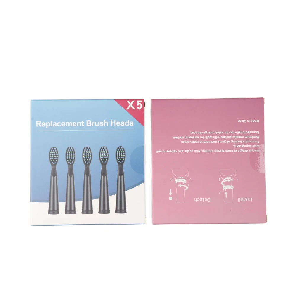 5 шт./компл. Seago Зубная щётка головка для Lansung SG-610 SG-908 SG-917 Зубная щётка электрические зубные щётки замена насадка для зубной щетки