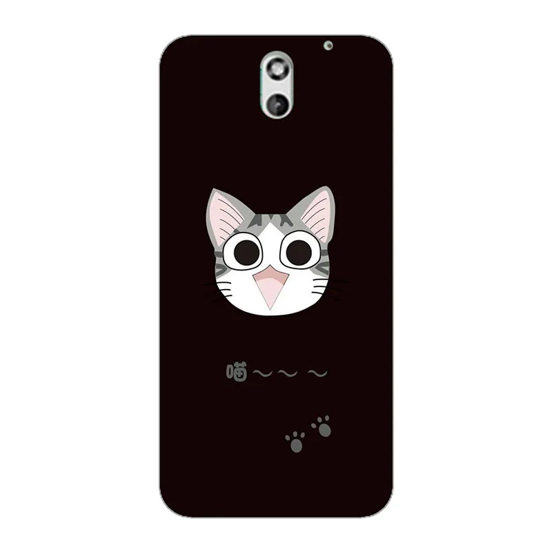 Милые модные цветок чехол для HTC Desire 610 чехол с принтом чехол для телефона Fundas Coque матовая животных в виде ракушки - Цвет: A151