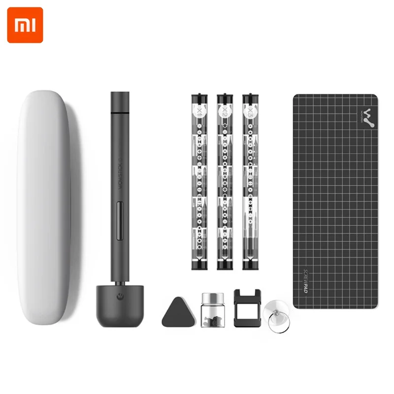 

Электроотвертка 64 в 1 XIAOMI Mijia Wowstick 1F+, беспроводной LED шуруповерт Mi, литий-ионный аккумулятор, набор электрического шуруповерта Mijia