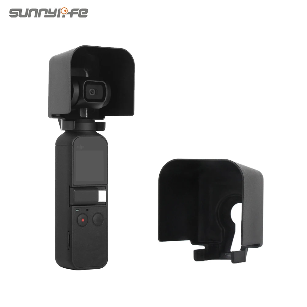 

Новая защитная крышка для камеры Sunnylife Солнцезащитная бленда для объектива DJI OSMO POCKET Gimbal аксессуары