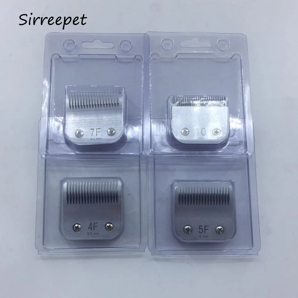 2 шт./лот только Sirreepet pet clipper замена лезвия подходит andis oster laube conair уход за лошадьми клипер