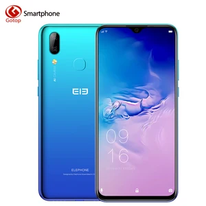 Elephone A6 Max MT6762 Восьмиядерный мобильный телефон HD + экран 6,53 дюймов Android 9,0 смартфон 4 Гб RAM 64 Гб ROM 20MP 4G LTE мобильный телефон