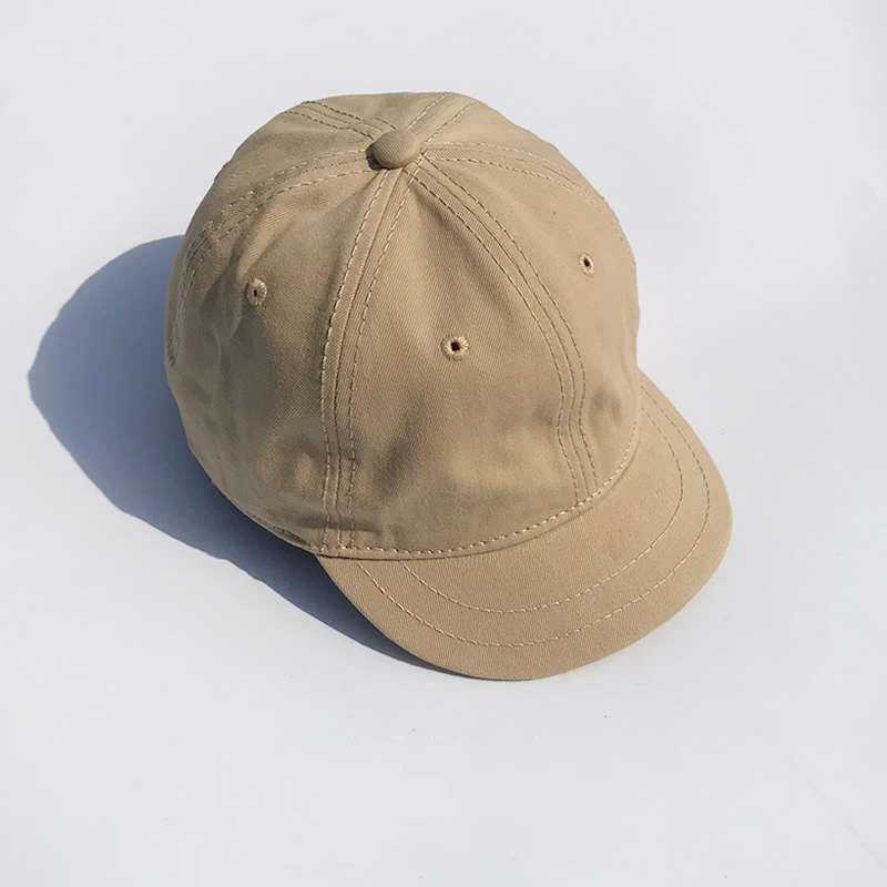 beige Высококачественная хлопковая уличная бейсбольная Кепка унисекс с коротким козырьком, модная спортивная Кепка для мужчин и женщин, кепка в винтажном стиле - Цвет: beige
