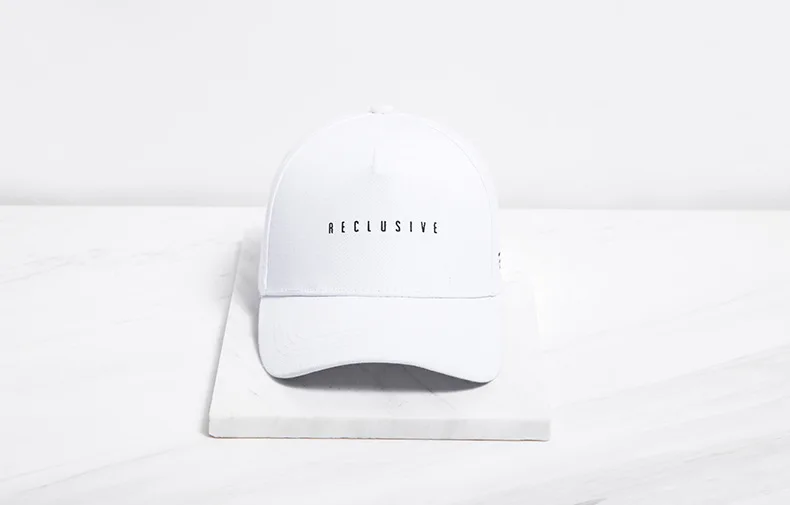 Бейсболка Мужская/Женская С Вышивкой Букв Кепка с регулируемыми панелями в