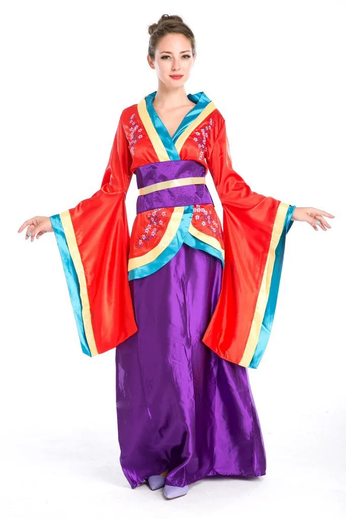 Фото Сексуальный японский костюм гейши Сакура кимоно нарядное платье|japanese fancy|dresses