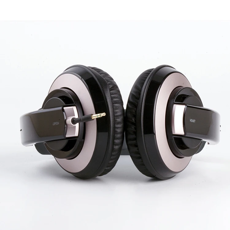 Superlux HD687 профессиональные полуоткрытые студийные стандартные динамические наушники для контроля звучания Позолоченные стерео разъем 3,5 мм