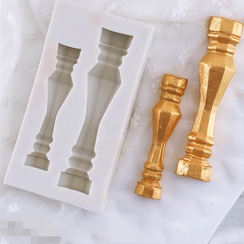 Римская колонна Европейский шаблон Плесень DIY помадка Силиконовая Форма Шоколад Форма для помадки посуда для выпечки K068/L012