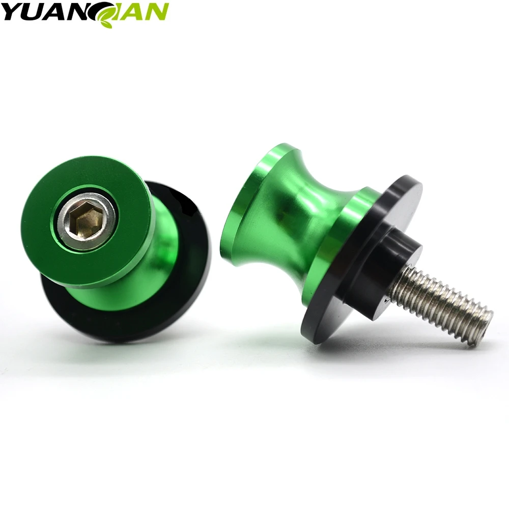 For Kawasaki Ninja 250R CNC Aluminum Motorcycle parts Swingarm Sliders Spools 2008 2009 2010 2011 | Автомобили и мотоциклы