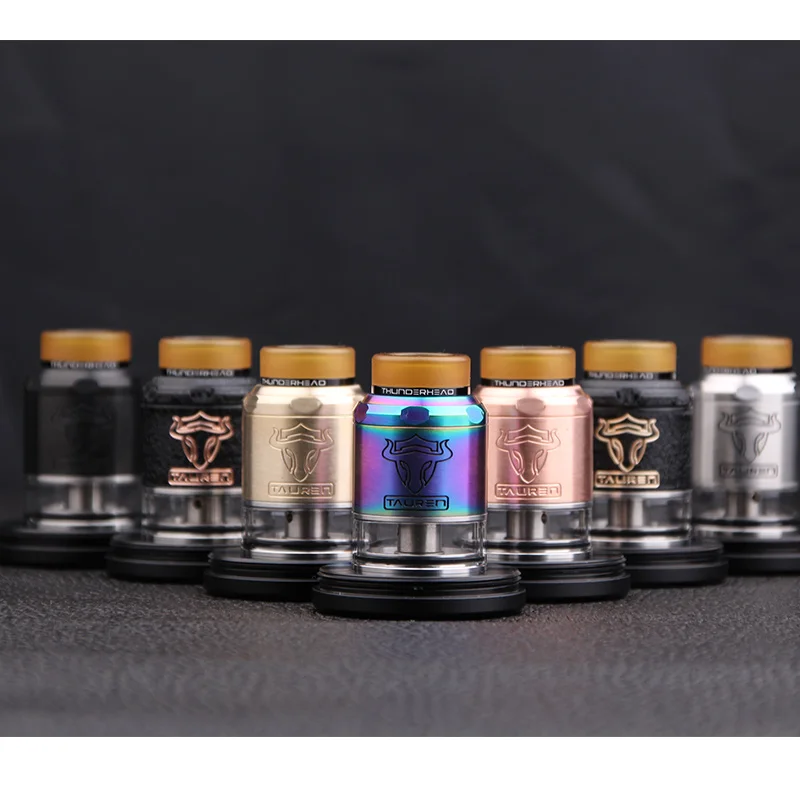 Бак с двойными 28 микроотверстиями для воздуха Tauren RDTA vape герметичный ремонтный