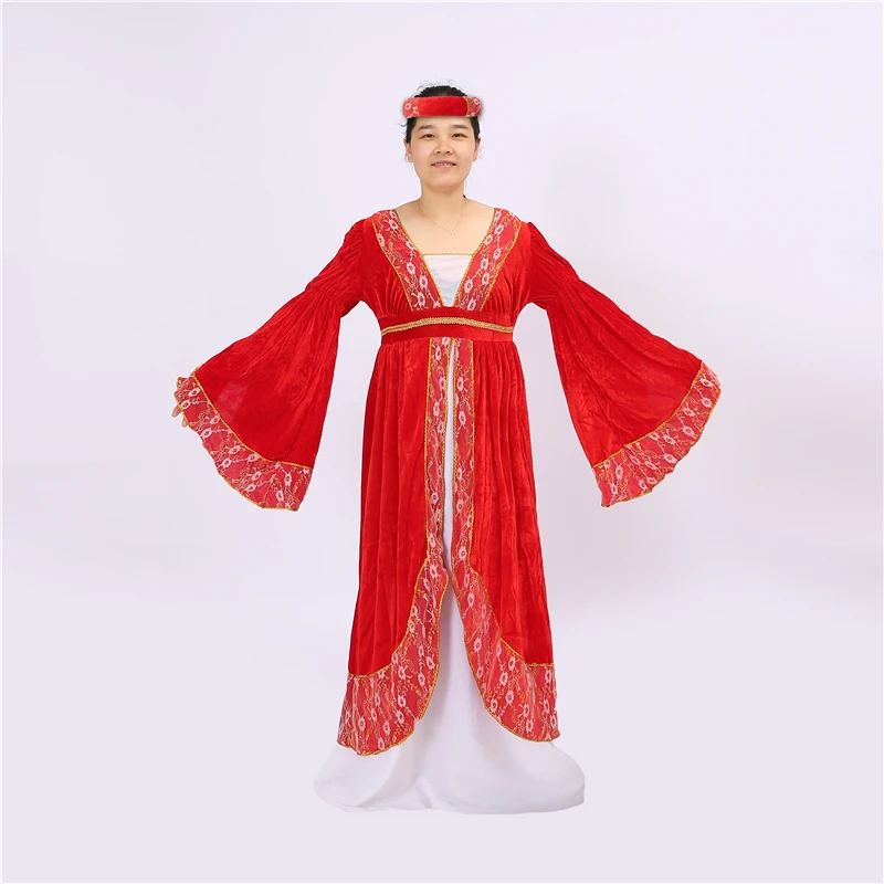 Платье для танцев большого размера красное винтажное платье принцессы винтажная