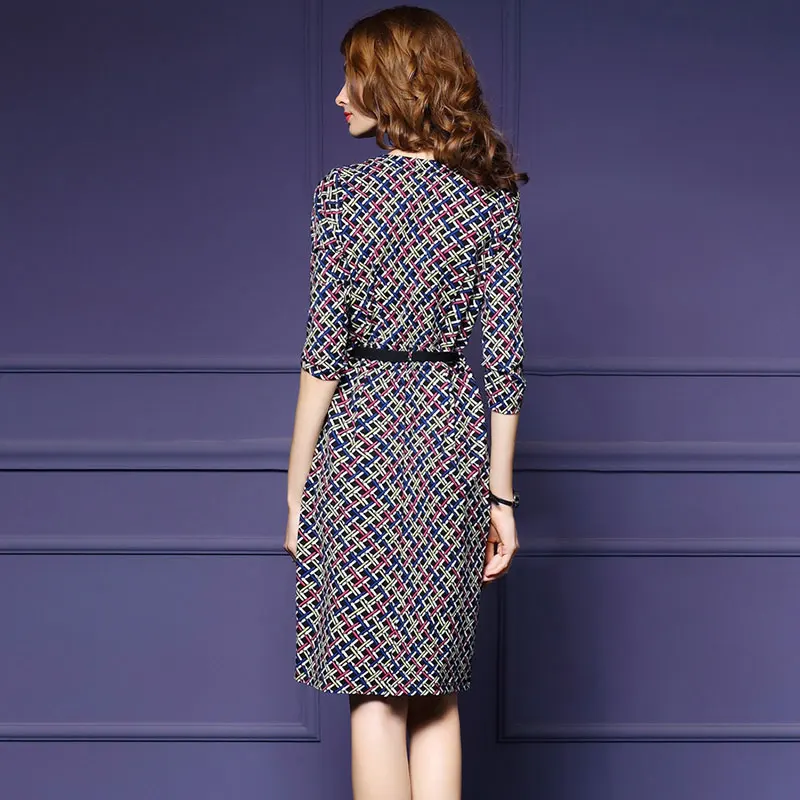 2019 женское весенне летнее элегантное офисное платье женская новая модная