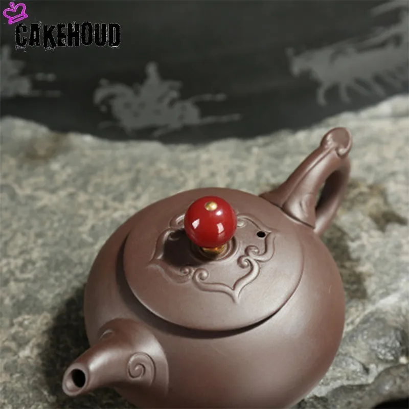 CAKEHOUD Китай Исин традиционный ручной работы фиолетовый; песок керамический чайник с фильтром Pu'er чайный набор кунг-фу керамический Глиняный Чайник