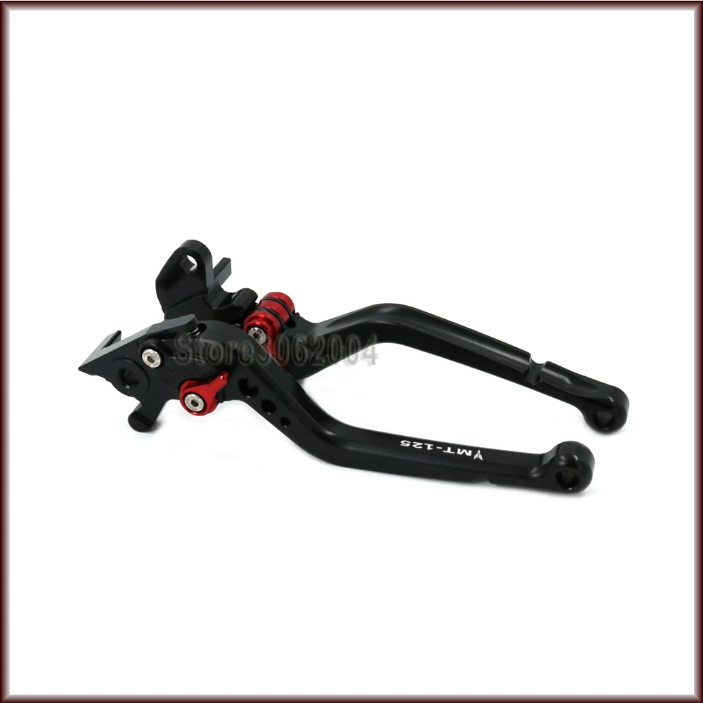 For YAMAHA MT125 MT-125 MT 125 2014-2015 Aluminum Motorcycle Accessories Adjustable Short / Long Brake Clutch Levers CNC | Автомобили и