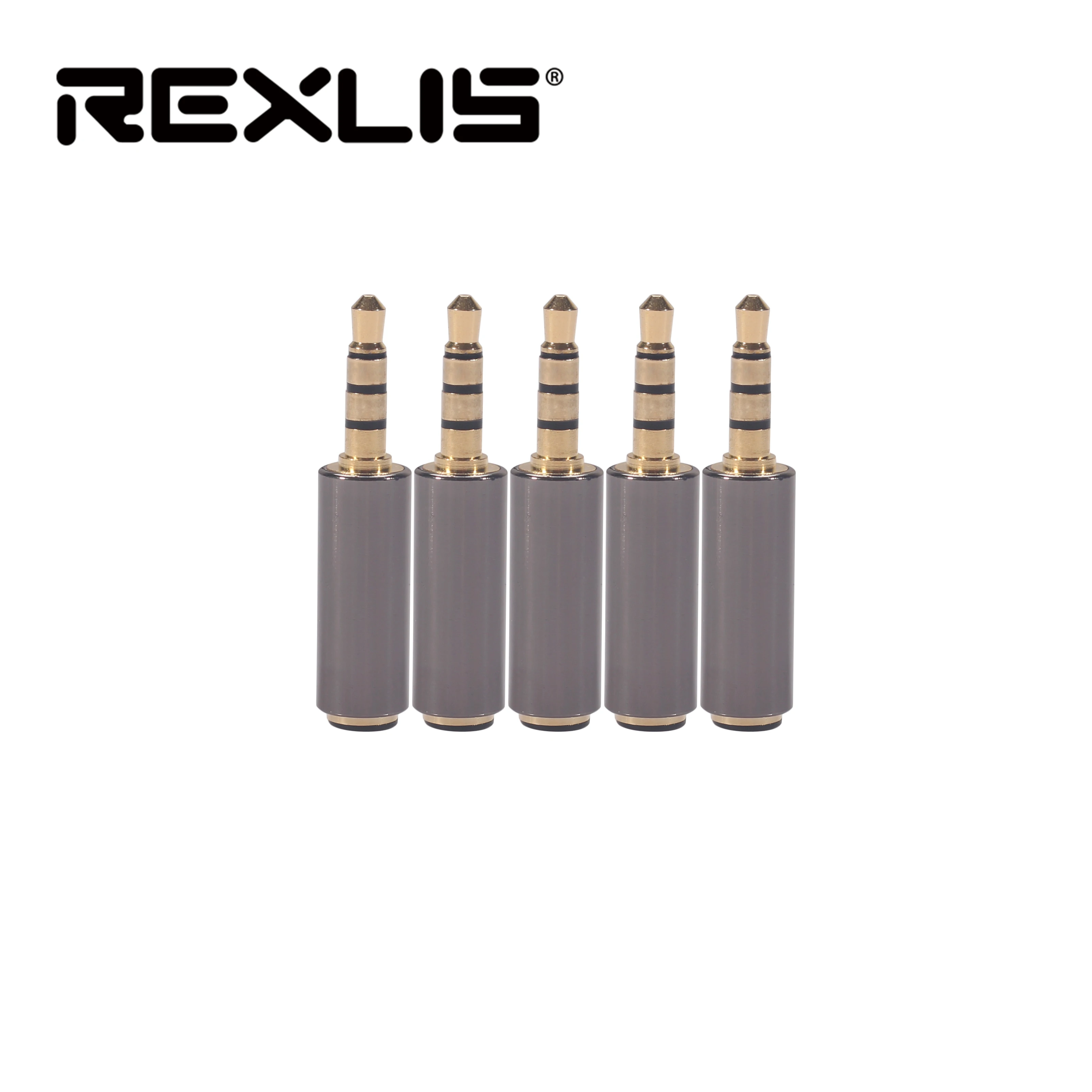 REXLIS 1 шт аудио 3 5 мм до для наушников Разъем OMTP CTIA конвертер Aux адаптер plug jack стерео