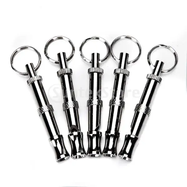 5 x тренировка ультразвуковая звук собака свисток серебро цвет | Дом и сад