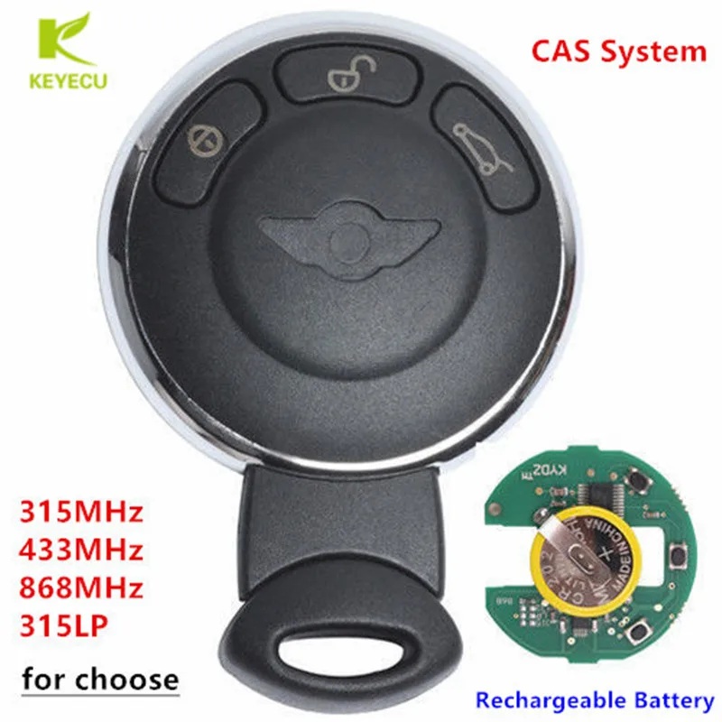 KEYECU умный дистанционный ключ система CAS3 3 кнопки ID46 чип 315LP/315 МГц/433 МГц/868 МГц для