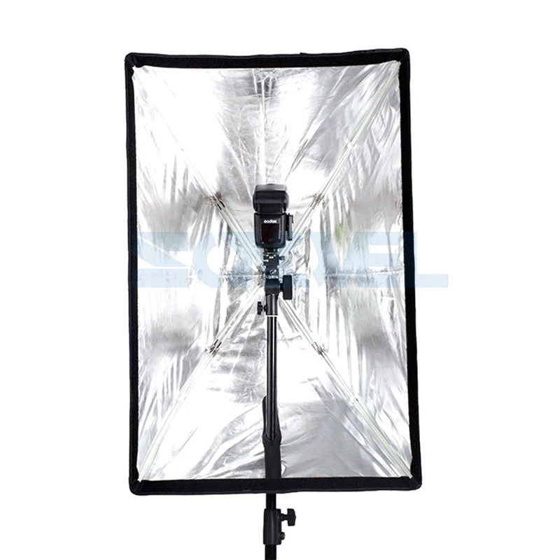 GODOX 50x70 см/50*70 см/20*27 дюймов портативный квадратный софтбокс фото зонт отражатель