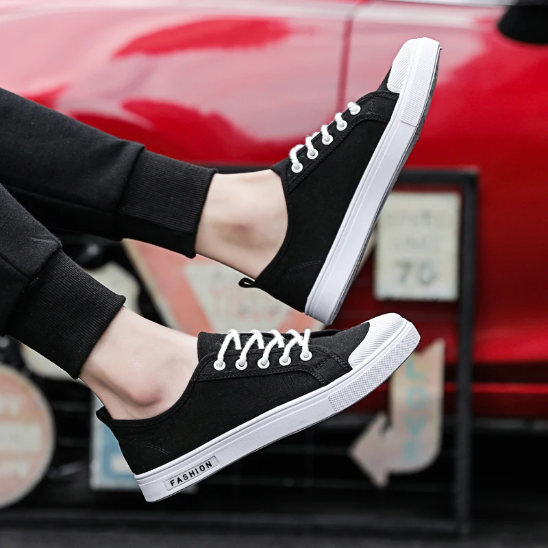 Men Casual Shoes 2019 Canvas Breathable Walking | Обувь