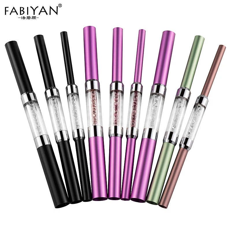 3 шт./компл. C изогнутые стержни Стразы металлические алюминиевые ногтевые для