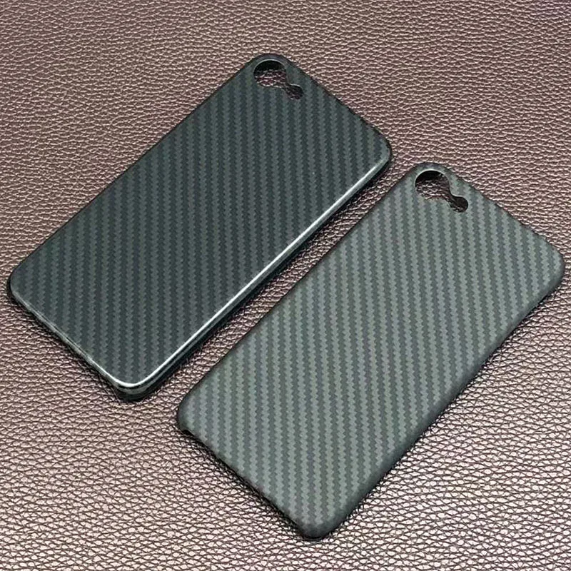 Чехол из настоящего углеродного волокна для iPhone 7/8 Роскошный чехол шестигранный