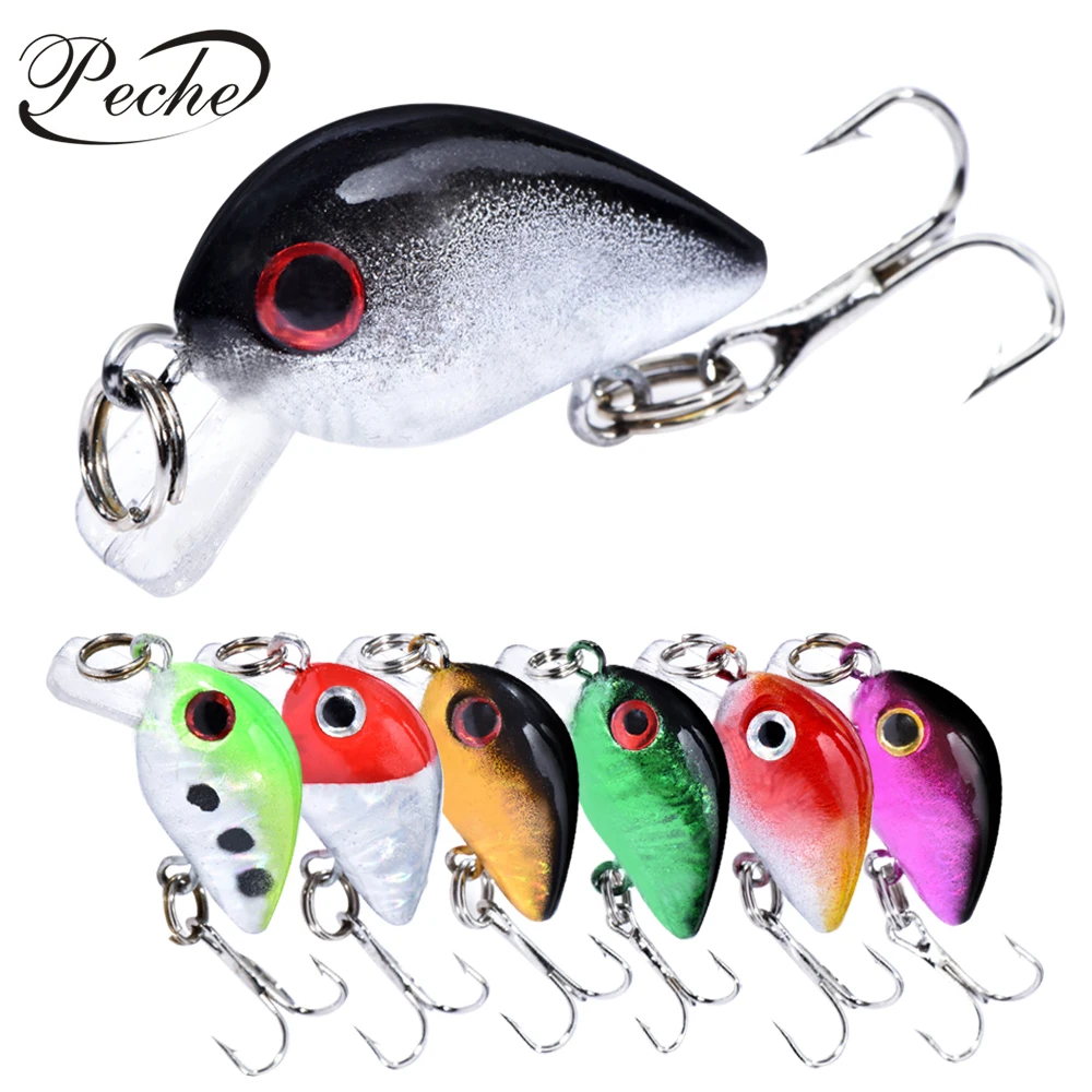 Peche мини-приманка рыболовные приманки Crankbaits воблеры для Карп рыбалки на