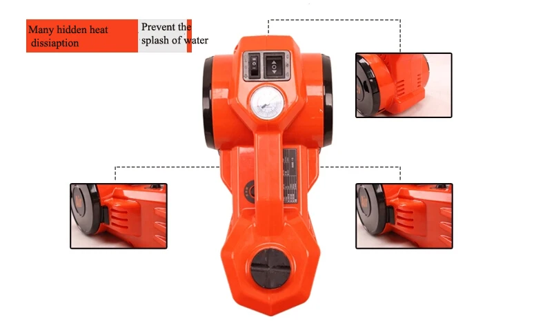 Бесплатная доставка Электрический гидравлический домкрат с 2 функциями и насос