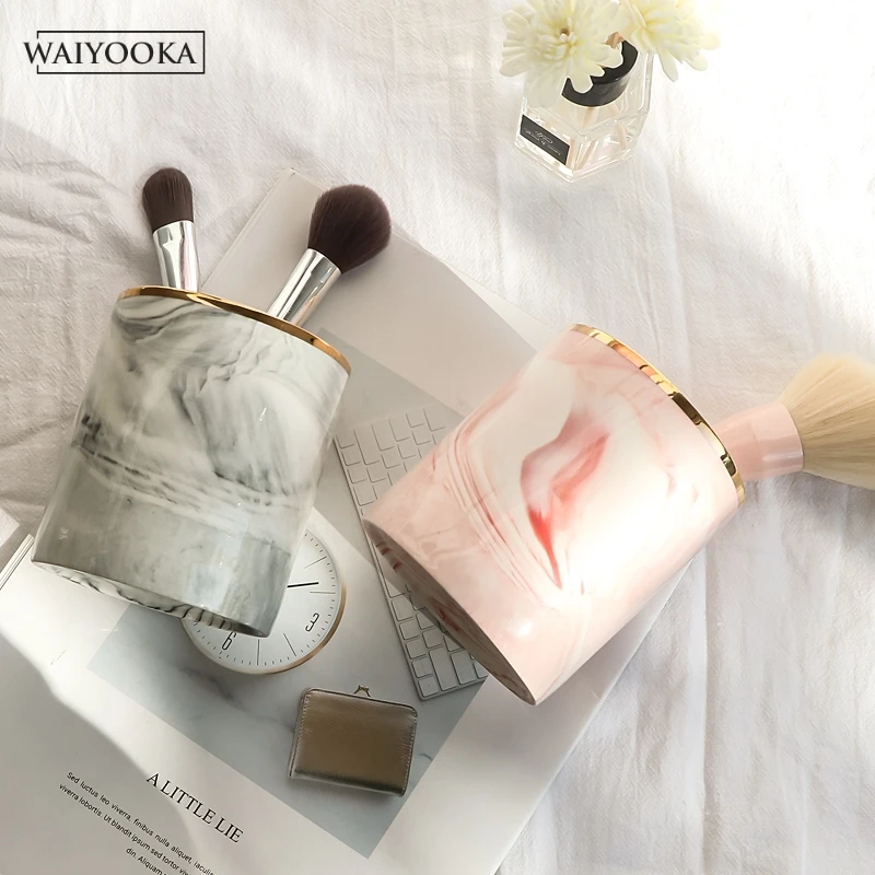 INS скандинавские кисточки для хранения туб макияж кисти подставка ручек