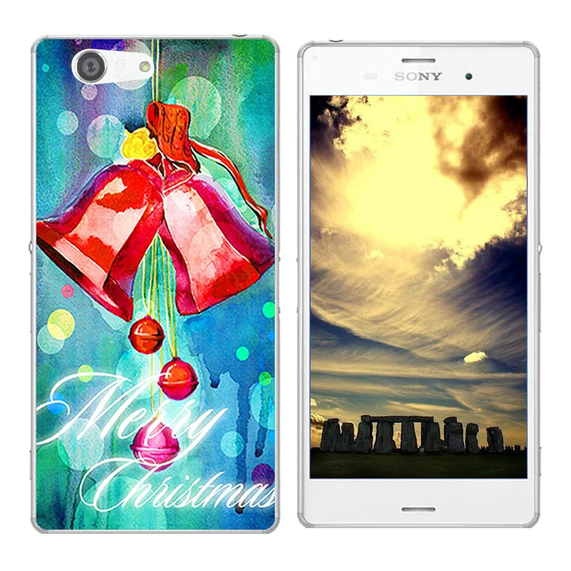 for Sony Xperia Z3 Compact Mini M55W D5803 D5833 Cover Silicone Merry Day Printing Z3Compact/Z3Mini Phone Cases |
