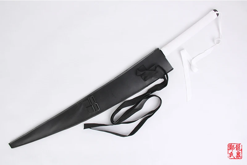 For Bleach Anime Zangetsu Kurosaki Ichigo Sword Dual Wield Blade Real Steel Plating Cosplay Props Decorative