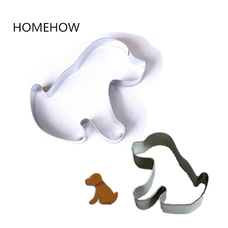 1 шт. Серия животных щенок собака печенье резак из нержавеющей стали форма