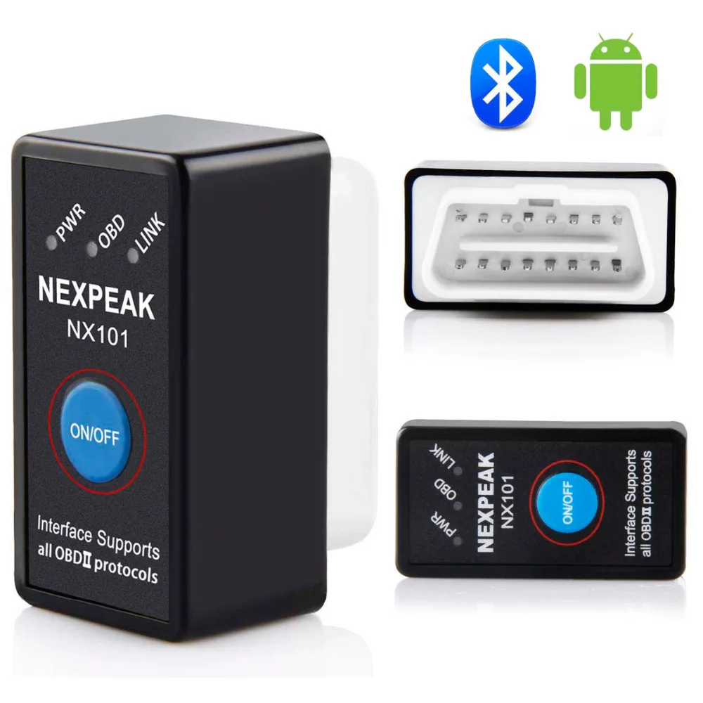 2019 elm327 Bluetooth OBD2 V1.5 Elm 327 V 1 5 OBD 2 автомобиля код читателя диагностический инструмент