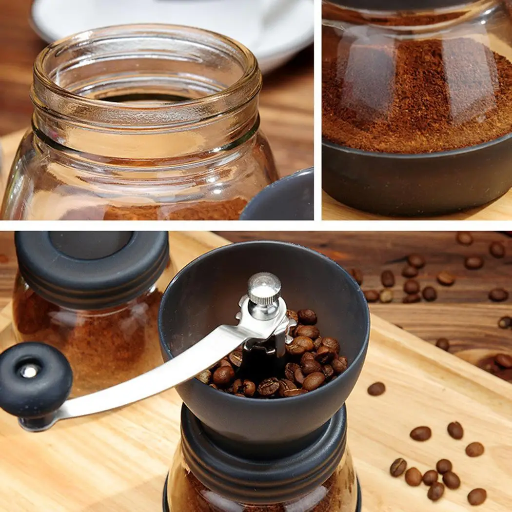 Мини Портативная прочная ручная кофемолка для дома наружная бытовая машина кофе