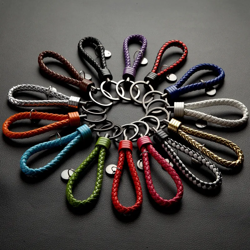 

Fashion Leather Car Keychain Keyring Key Holder Key Chain Men Women for Mercedes-Benz Audi VW POLO Golf Toyota Kia OPEL