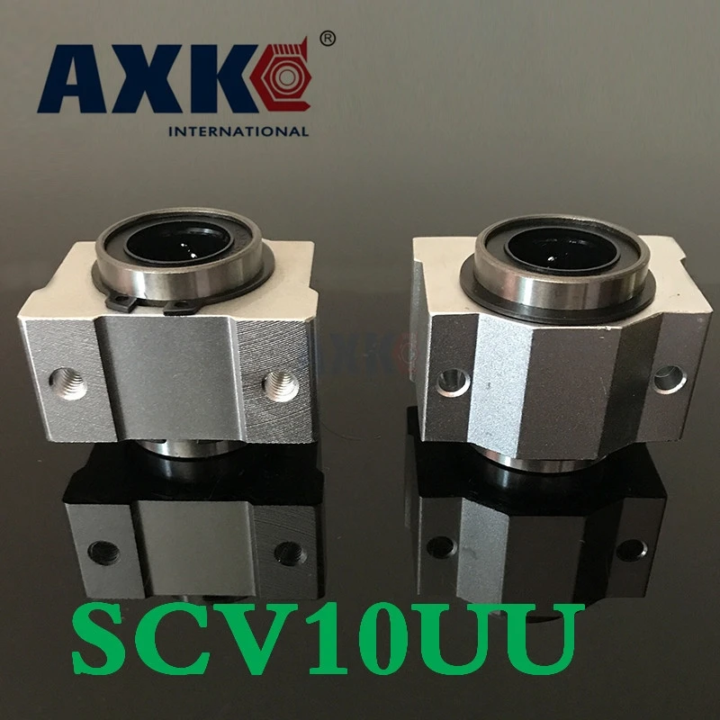 2 шт./лот Scv10uu Sc10vuu Scv10 линейный подшипниковый блок сделай сам линейные подшипники