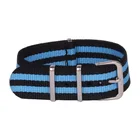 Часы-браслет Buy2, цвет черный, синий, 24 мм, скидка 10%