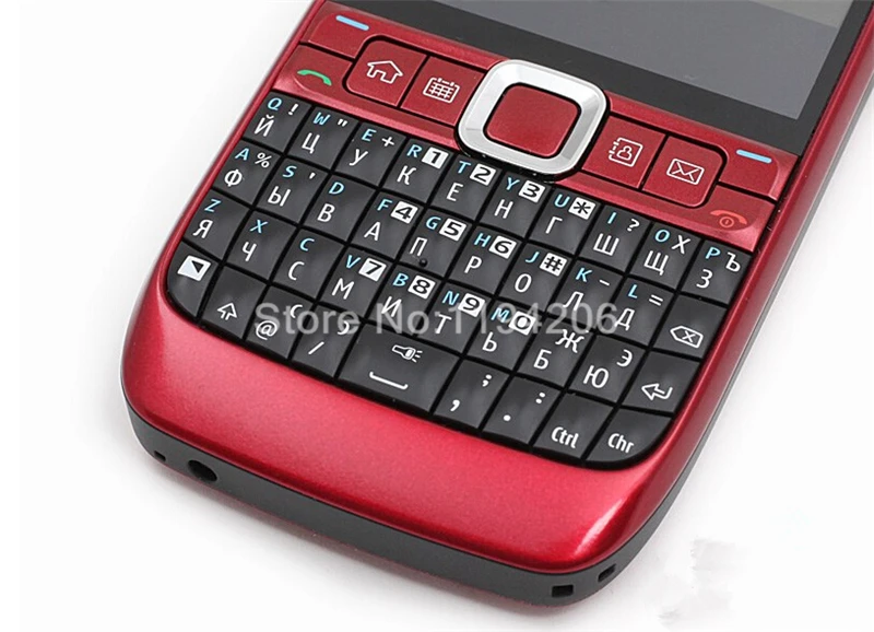 Оригинальный разблокирована NOKIA E63 сотовых телефонов 3G с функцией WI FI Bluetooth mp3