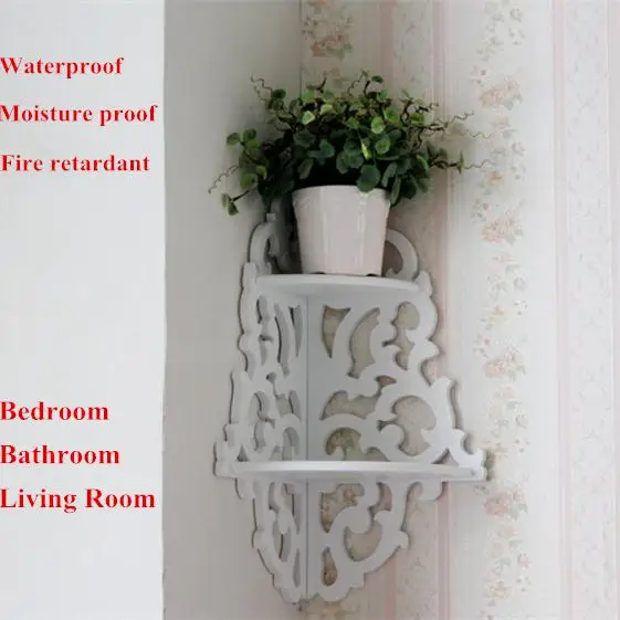 1х белая деревянная настенная полка/деревянная полка для дома декоративные