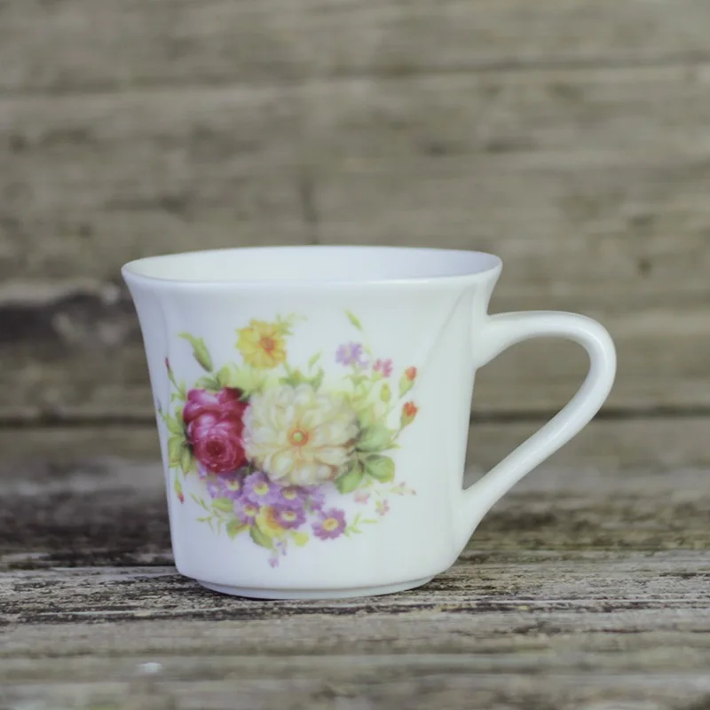 GUCI Ceramic coffee cup with a tea ear trumpet Office China Kung Fu Tea Cup single heat | Дом и сад