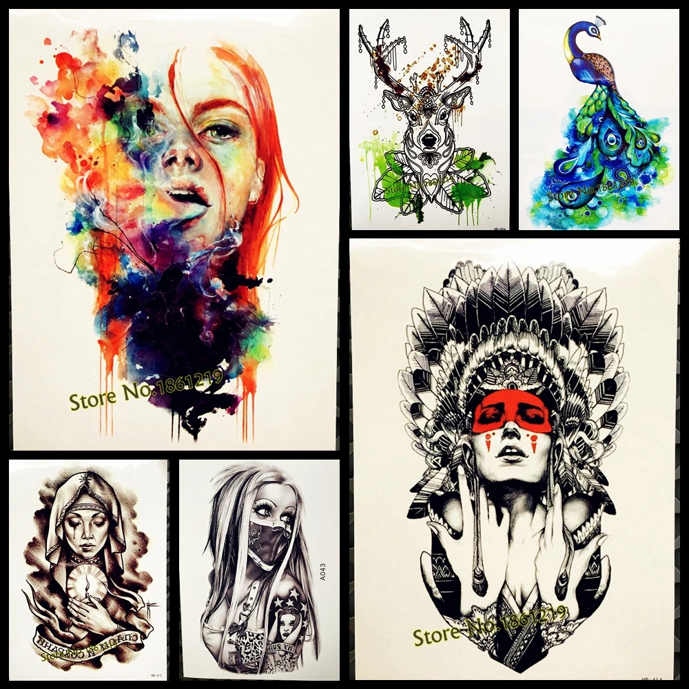 Водостойкая Татуировка Queen of Spades для мужчин и женщин|tattoo queen|tattoo stickermens tattoo stickers |