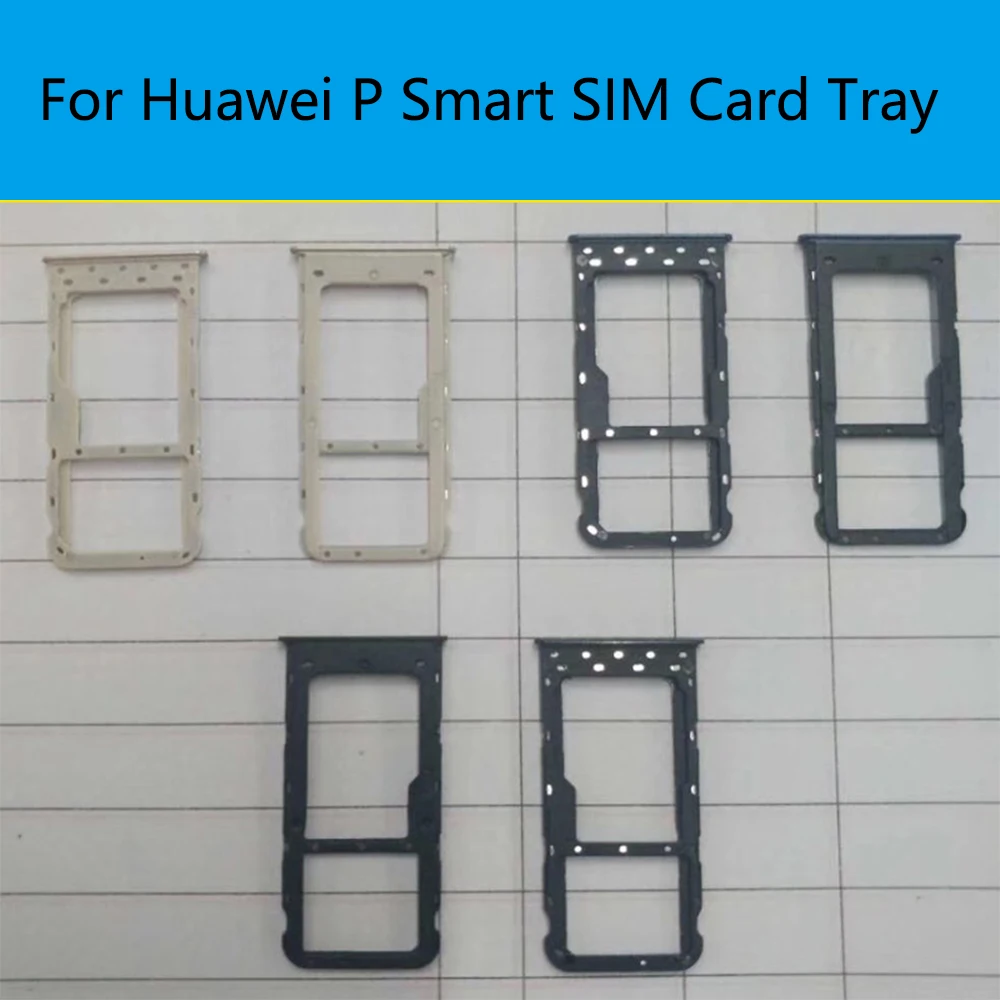 Лоток для SIM-карты Huawei P Smart держатель карт Enjoy 7S адаптер гнезда Micro SD Sim лоток