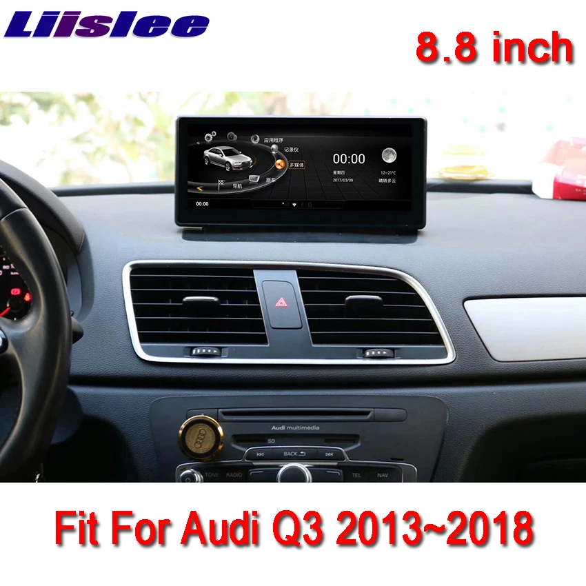 Liislee 8," Android для Audi Q3 2013~ сенсорный экран gps-навигация, радио, стерео Мультимедийный Плеер