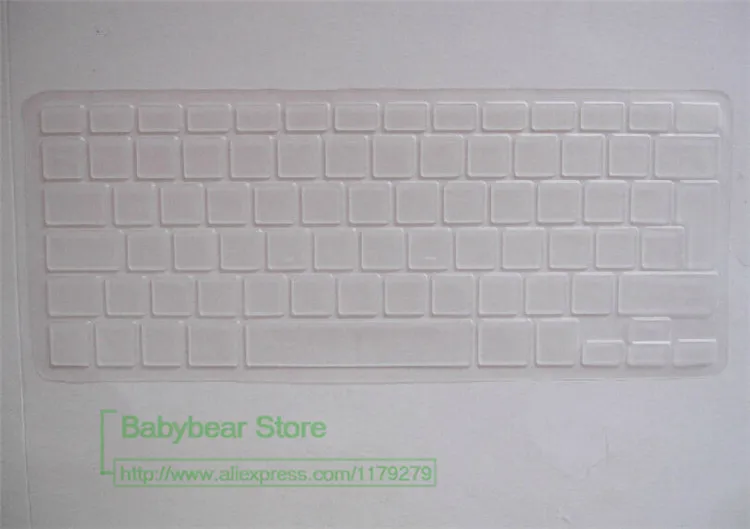 Прозрачная крышка клавиатуры для MacBook Air 11 &quotWhite Pro 13 15 европейская защита Mac 3 4