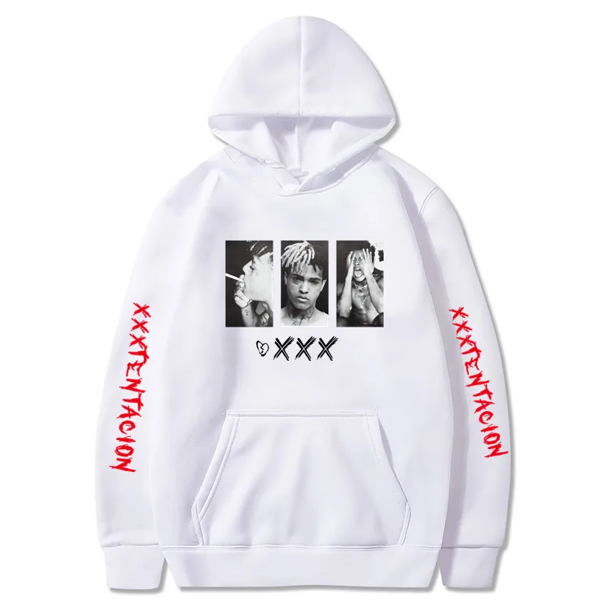 Горячая 2019 XXXTentacion толстовки для мужчин/Женский Повседневный пуловер уличная