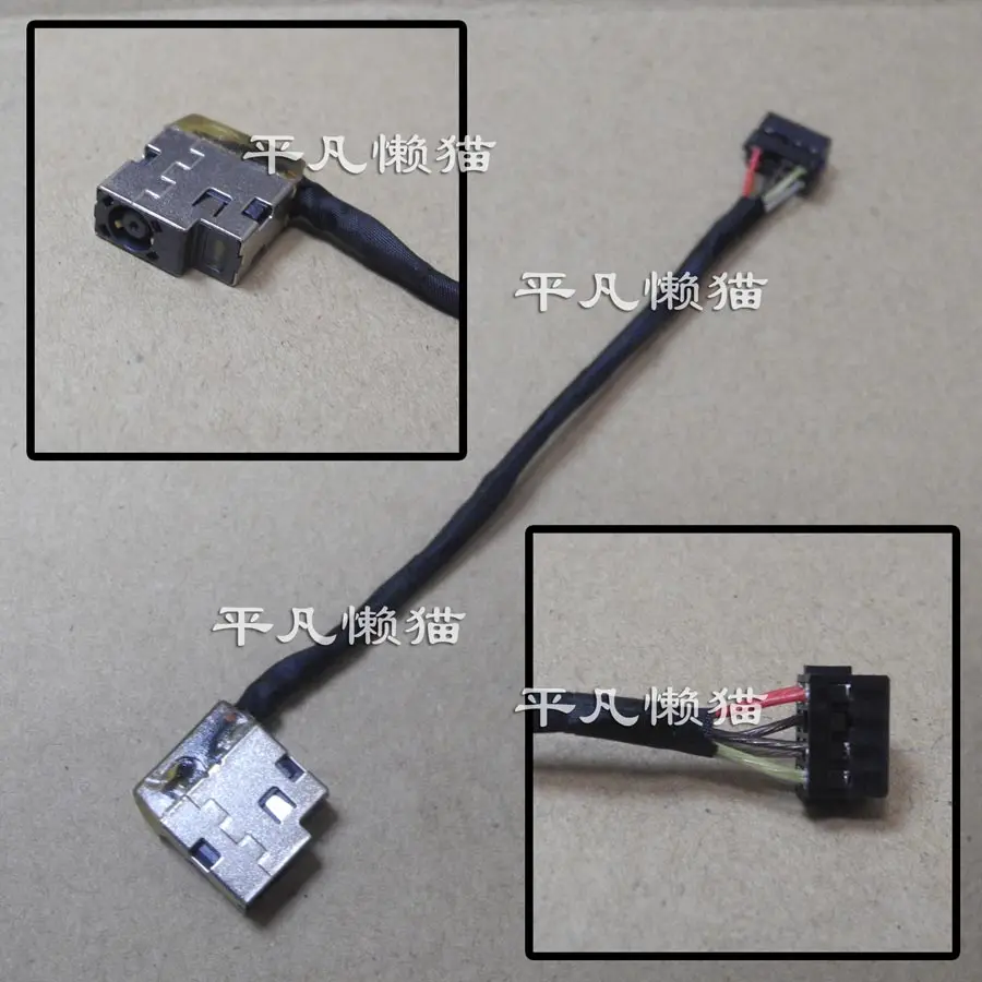 

Free shipping new For HP HSTNN-L17C power interface power head with line