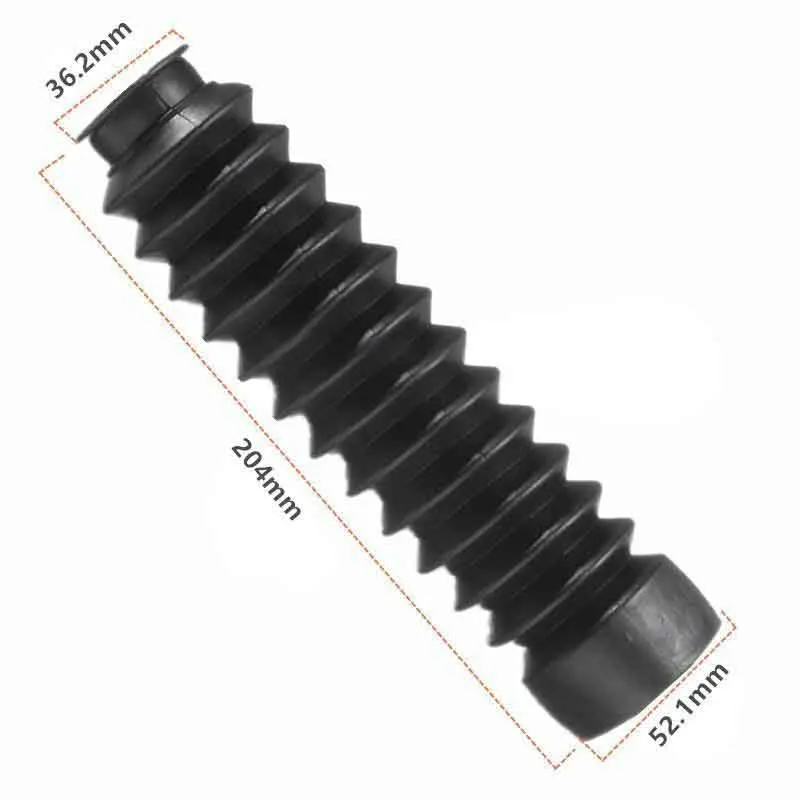 2 шт мотоциклетная передняя вилка Защитная крышка Gaiter Gator Boot Shock Absorber защита от пыли черная резина для мотокросса внедорожный