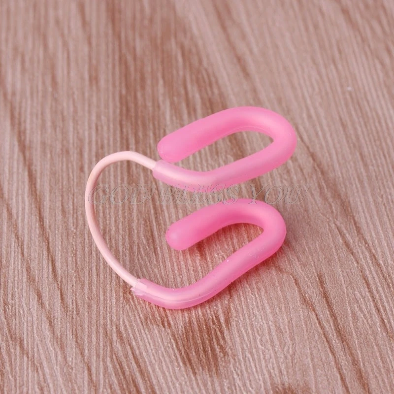 

1PC Universal Swim Training Waterproof Soft Silicone Swimming Nose Clip Plug Hot Sale High Quality Drop Shipping